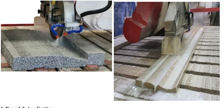 granite profiling machine