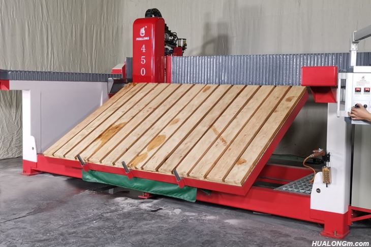 Worktable of Automatic Granite Cutting Machine
